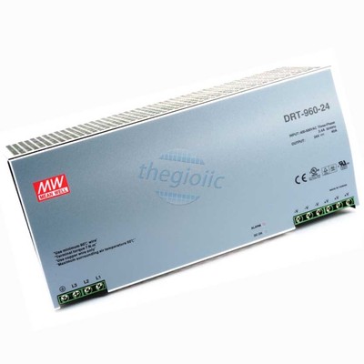 DRT-960-48 Nguồn Mean Well Gắn Ray 48V 20A