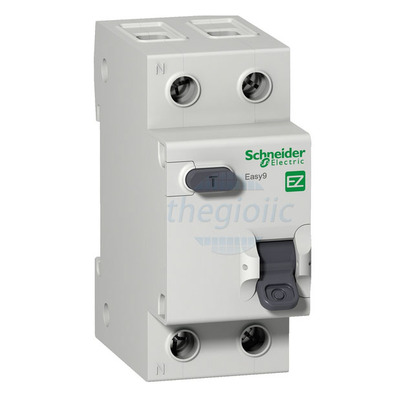 EZ9D34640 RCBO Aptomat Chống Giật, Quá Tải 1P-N 40A