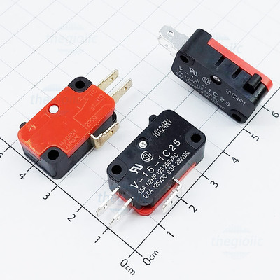 V-15-1C25 Công Tắc Hành Trình 250VAC 15A SPDT-NO/NC