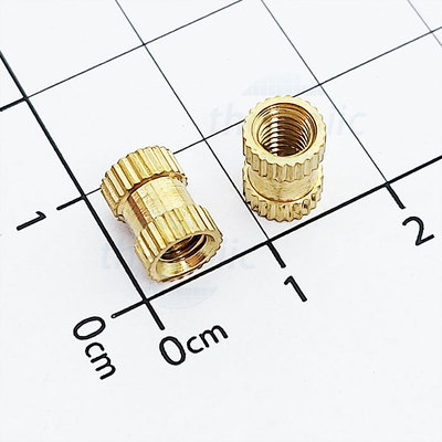 Ốc Trụ Đồng Cái-Cái M4 Dài 8mm V2