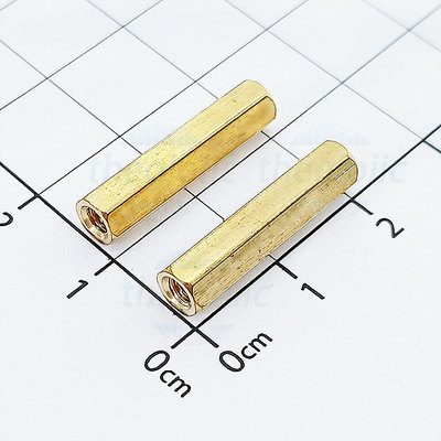 Trụ Đồng HEX Cái-Cái M3 Dài 21mm