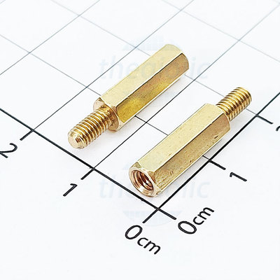 Trụ Đồng HEX Đực-Cái M3 Dài 14mm