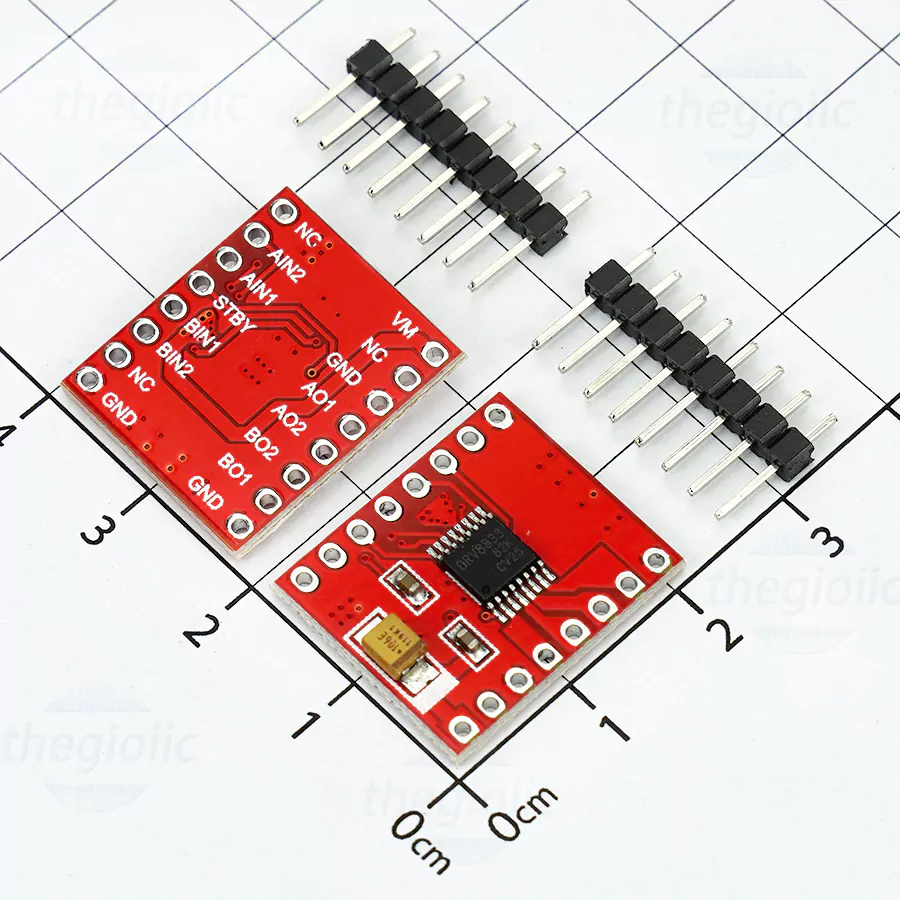 DRV8833 Mạch Điều Khiển Động Cơ DC 2 Kênh 2.7~10.8VDC