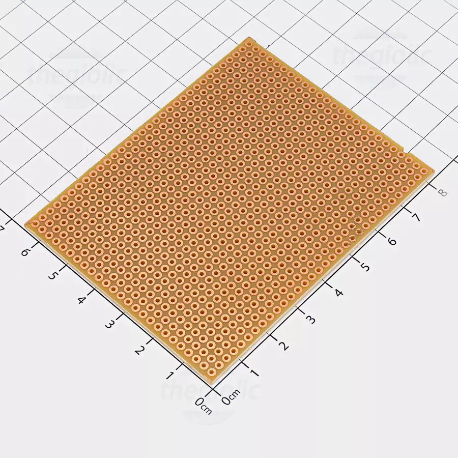 PCB Hàn Test Board Lỗ Đơn 6.5x8.4cm 2 Mặt