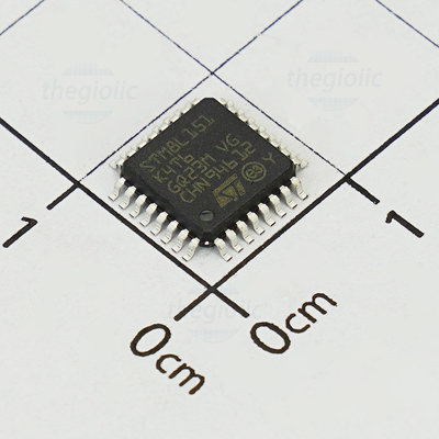 STM8L151K4T6, 8-Bit STM8 Microcontroller, 16MHz, 16KB FLASH, 32-LQFP