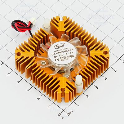 Quạt Tản Nhiệt LED 55x55x13mm 10W 12VDC