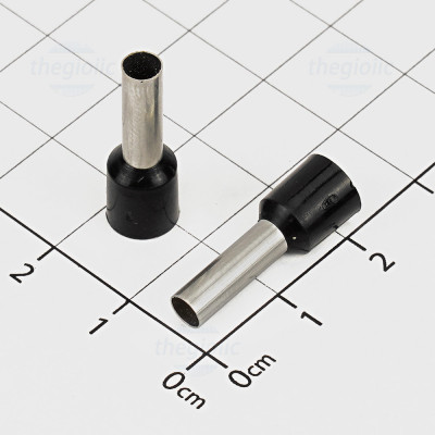 E6012 Cos Pin Rỗng Cỡ Dây 10AWG Màu Đen