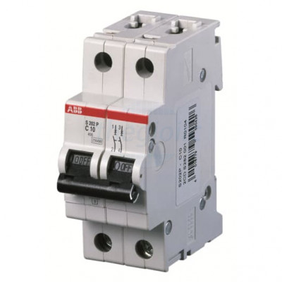 S202P-C25 2CDS282001R0254 Aptomat MCB ABB 2 Cực 25A
