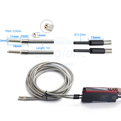 BUT-37MG Bộ Cảm Biến Sợi Quang NPN M3 12~24V