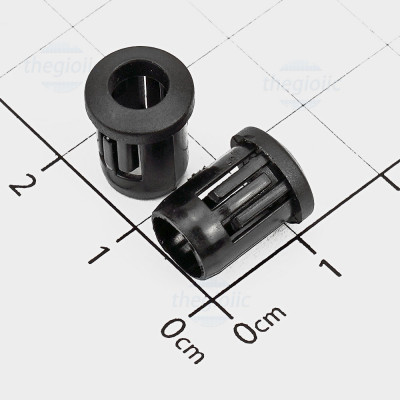 Trụ Đỡ LED Nhựa 5mm Cao 12mm Màu Đen