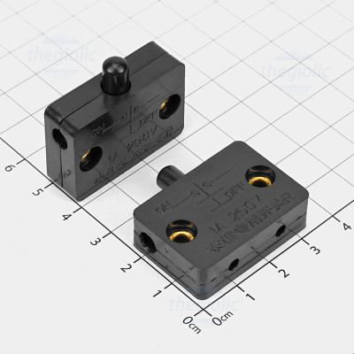 Công Tắc Cảm Ứng Cửa Tủ 1A 250V Màu Đen