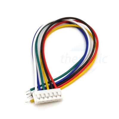 Dây Bus EH2.54 1 Đầu Cái 6 Tiếp Điểm 2.54mm Dài 40cm