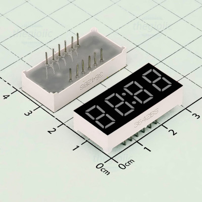 3462BS LED 7 Đoạn Đồng Hồ Màu Đỏ 0.36inch Dương Chung