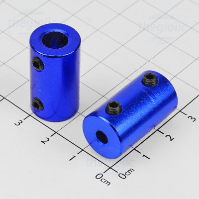 Khớp Nối Trục Cứng Dài 25mm, Lỗ Trục 4-7