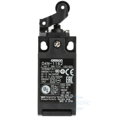 D4N-1162 Công Tắc Hành trình Omron 240VAC 3A