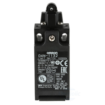 D4N-1132 Công Tắc Hành trình Omron 240VAC 3A