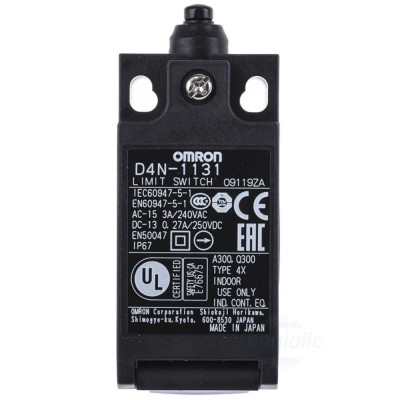 D4N-1131 Công Tắc Hành trình Omron 240VAC 3A
