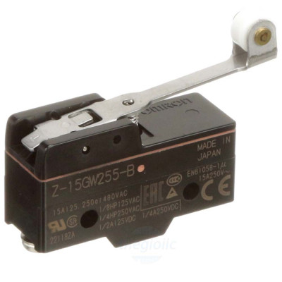 Z-15GW255-B Công Tắc Hành Trình Omron 250VAC 15A