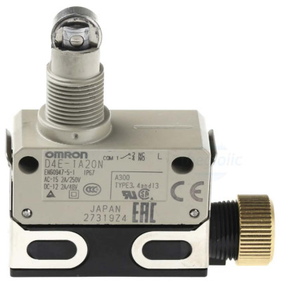D4E-1A20N Công Tắc Hành Trình Omron 250VAC 2A