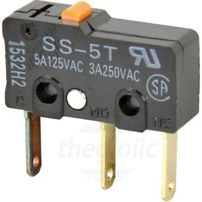 SS-5T Công Tắc Hành Trình Omron 250VAC 3A SPDT-NO/NC