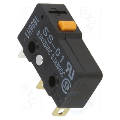 SS-01 Công Tắc Hành Trình Omron 125VAC/30VDC 0.1A SPDT-NO/NC