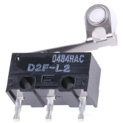 D2F-L2 Công Tắc Hành Trình Omron 125VAC 3A SPDT-NO/NC