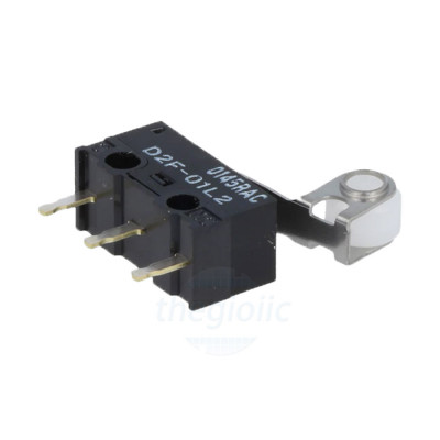 D2F-01L2 Công Tắc Hành Trình Omron 30VDC 0.1A SPDT-NO/NC