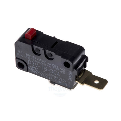 D3V-16-3C4 Công Tắc Hành Trình Omron 250VAC 16A SPST-NO