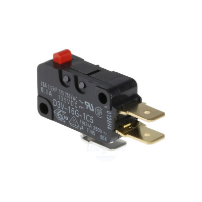 D3V-16G-1C5 Công Tắc Hành Trình Omron 250VAC 16A SPDT-NO/NC