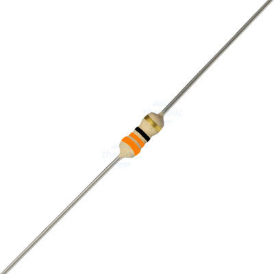Điện Trở 33 Ohm 1/6W 5% 4 Vòng Màu