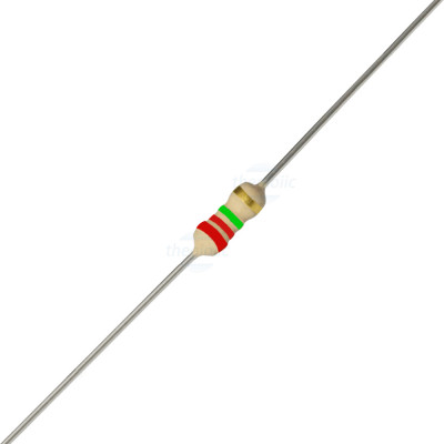 Điện Trở 2.2 MOhm 1/6W 5% 4 Vòng Màu