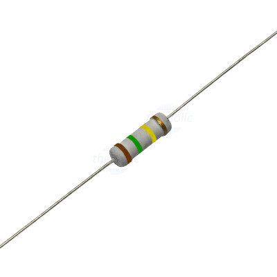 Điện Trở 150 KOhm 1W 5% 4 Vòng Màu