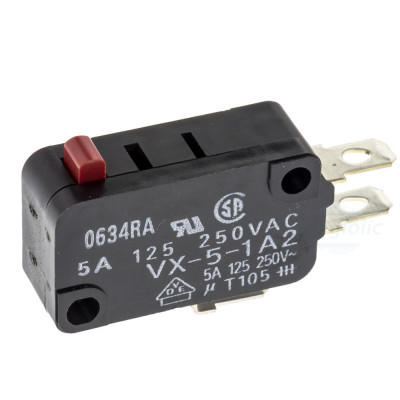 VX-5-1A2 Công Tắc Hành Trình Omron 250VAC 5A SPDT-NO/NC