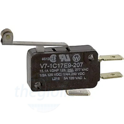 V7-1C17E9-207 Công Tắc Hành Trình Honeywell 277VAC 15A SPDT