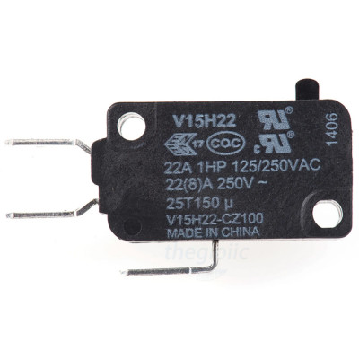 V15H22-CZ100 Công Tắc Hành Trình Honeywell 250VAC 22A SPDT