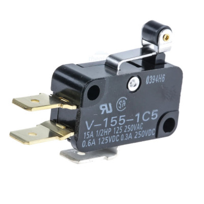 V-155-1C5 Công Tắc Hành Trình Omron 250VAC 15A SPDT-NO/NC