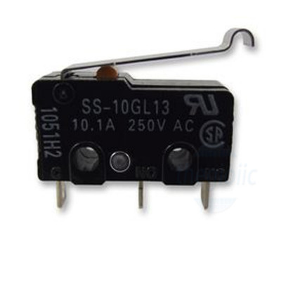 SS-10GL13 Công Tắc Hành Trình Omron 250VAC 10.1A SPDT-NO/NC