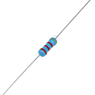 Điện Trở 2.2 KOhm 1/2W 5% 4 Vòng Màu
