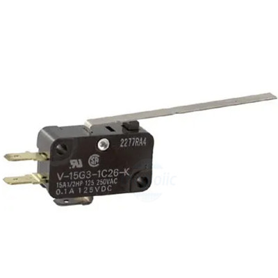 V-15G3-1C26-K Công Tắc Hành Trình Omron 250VAC 15A SPDT-NO/NC