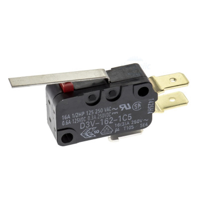 D3V-162-1C25 Công Tắc Hành Trình Omron 250VAC 16A SPDT-NO/NC