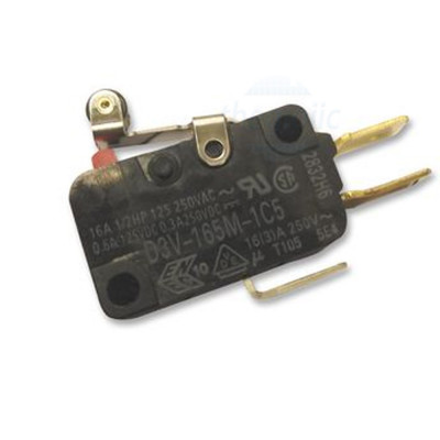 D3V-165M-1C5 Công Tắc Hành Trình Omron 250VAC 16A SPDT-NO/NC