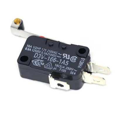 D3V-166-1A5 Công Tắc Hành Trình Omron 250VAC 16A SPDT-NO/NC