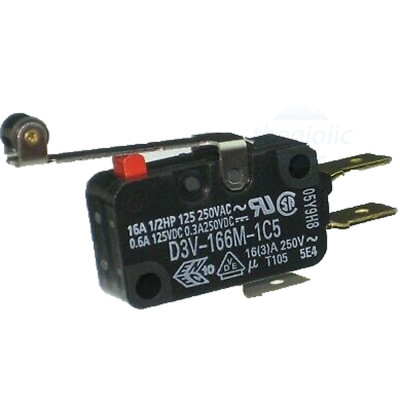 D3V-166M-1C5 Công Tắc Hành Trình Omron 250VAC 16A SPDT-NO/NC