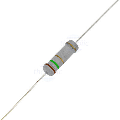 Điện Trở 1.5 Ohm 2W 5% 4 Vòng Màu