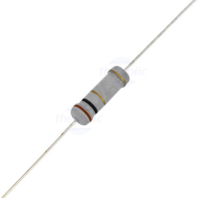 Điện Trở 1 Ohm 2W 5% 4 Vòng Màu