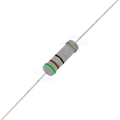 Điện Trở 51 Ohm 2W 5% 4 Vòng Màu