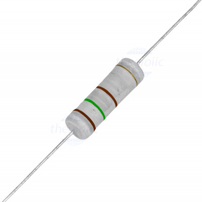 Điện Trở 150 Ohm 5W 5% 4 Vòng Màu