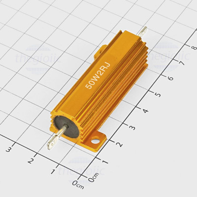 Điện Trở Vỏ Nhôm 2 Ohm 50W 5%