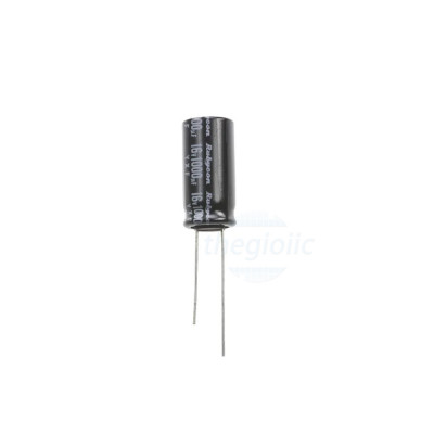Tụ Hoá 1000uF 16VDC 10x20mm Xuyên Lỗ Rubycon 16YXF1000M10X20