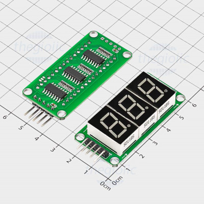 Mạch LED 7 Đoạn 3 Số 0.5inch 74HC595